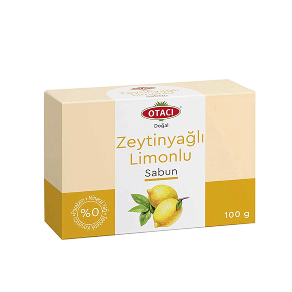 Otacı Limonlu Zeytinyağlı Sabun 100 gr
