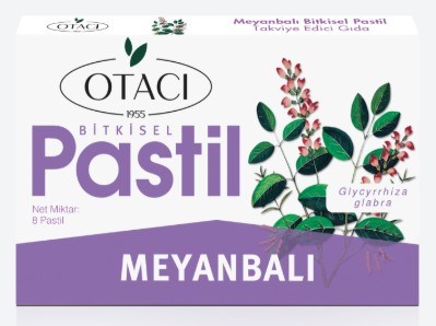 Otacı Meyan Balı Pastil 8 Adet