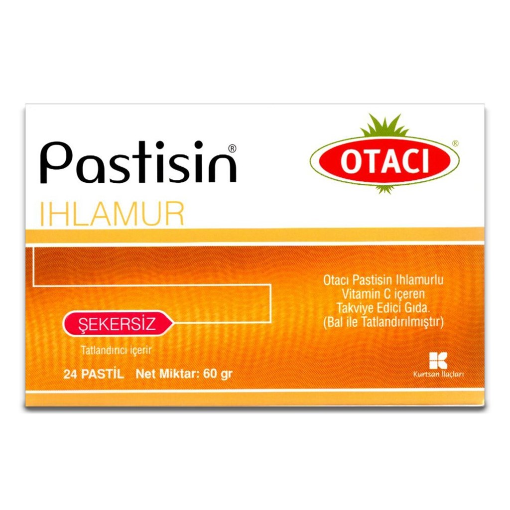 Otacı Pastisin Ihlamur Bal Bitkisel Pastil 24 Adet