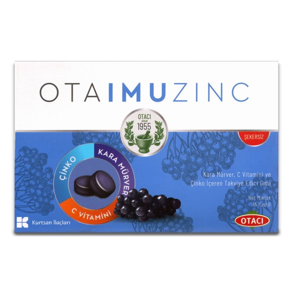 Otaimuzinc Pastil 16 Adet
