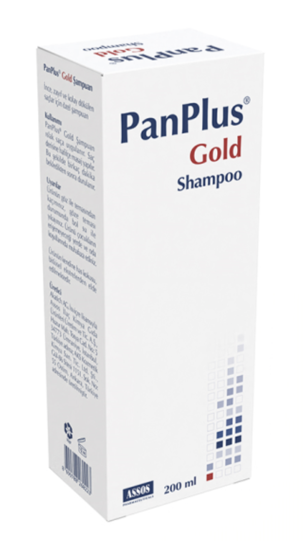 PanPlus Gold İnce ve Dökülen Saçlar için Şampuan 200 ml 