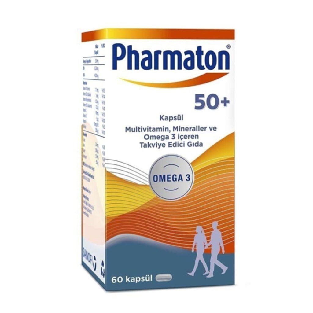Pharmaton 50 Plus 60 Kapsül
