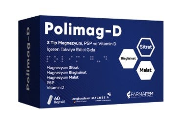 Polimag-D 60 Kapsül