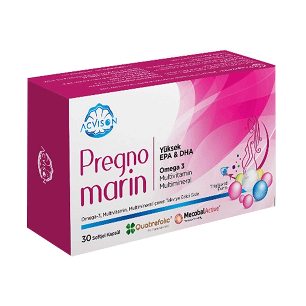 Pregnomarin 30 Softjel Kapsül