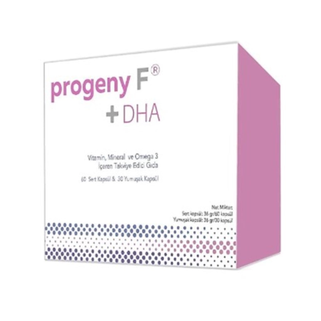 Progeny F + DHA 90 Kapsül