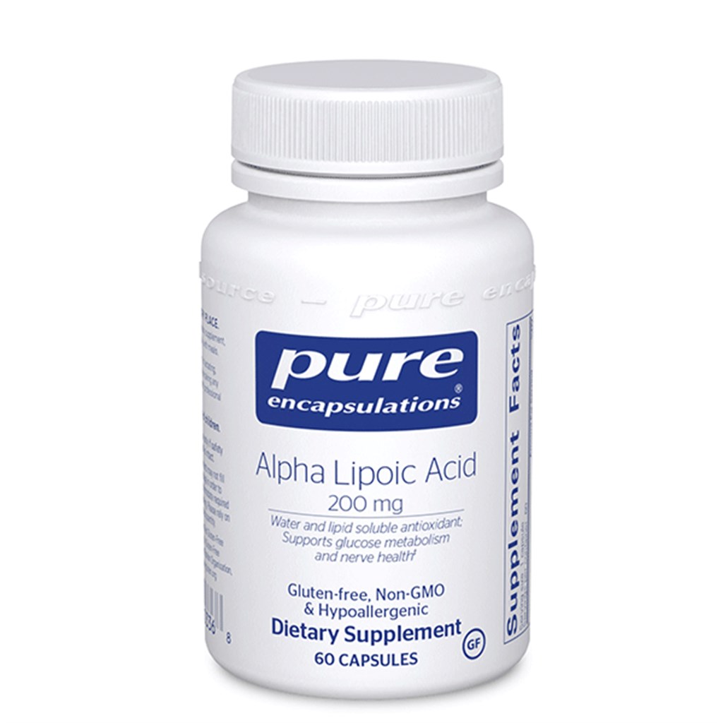Pure Encapsulations Alpha Lipoic Acid 200mg 60 Kapsül