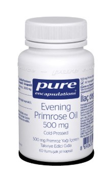 Pure Encapsulations Evening Primrose Oil 500 mg 60 Yumuşak Jel Kapsül