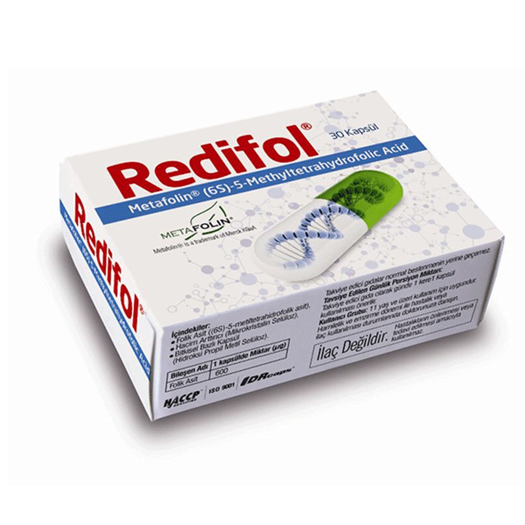 Redifol Aktif Folat 30 Kapsül