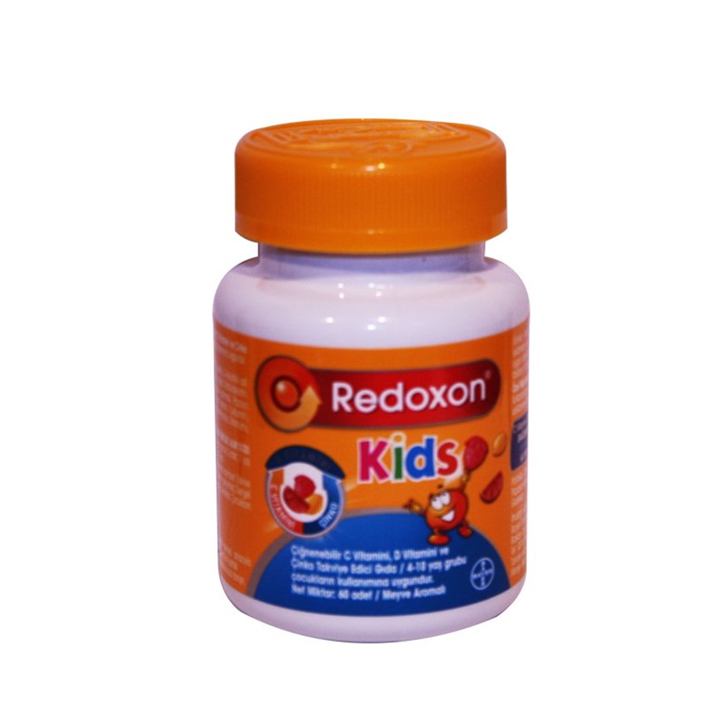 Redoxon Kids Çiğnenebilir Takviye Edici Gıda 60 Adet