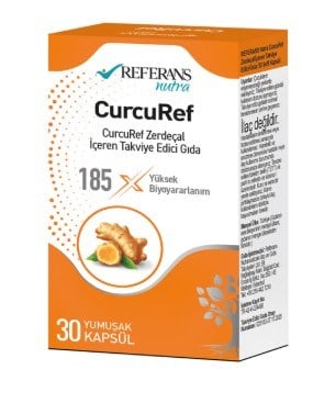 Referans Curcuref Zerdeçal 30 Kapsül