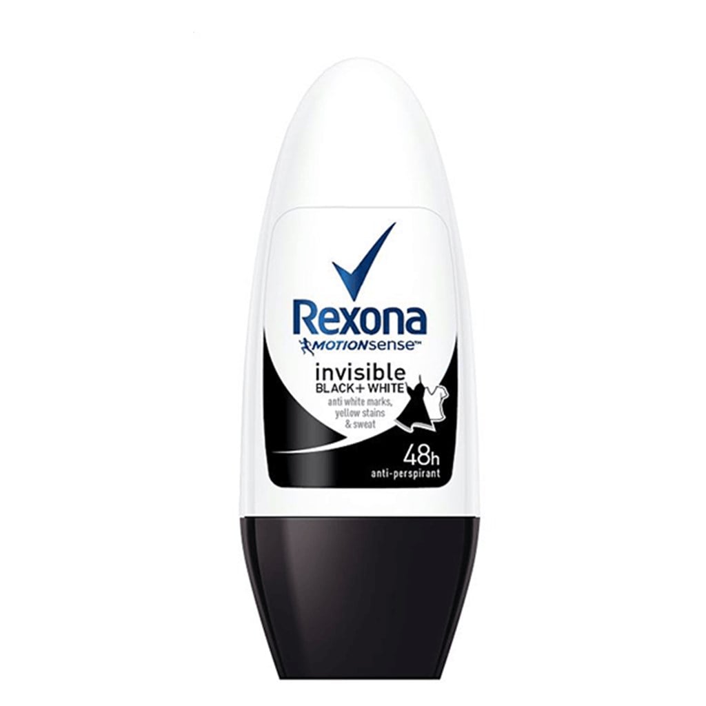 Rexona Invisible Black & White 48H Kadın Roll-On 50ml