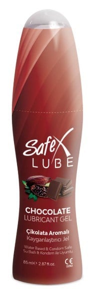 Safex Lube Çikolata Aromalı Kayganlaştırıcı Jel 85 ml