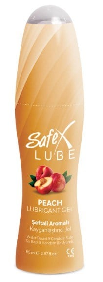Safex Lube Şeftali Aromalı Kayganlaştırıcı Jel 85 ml