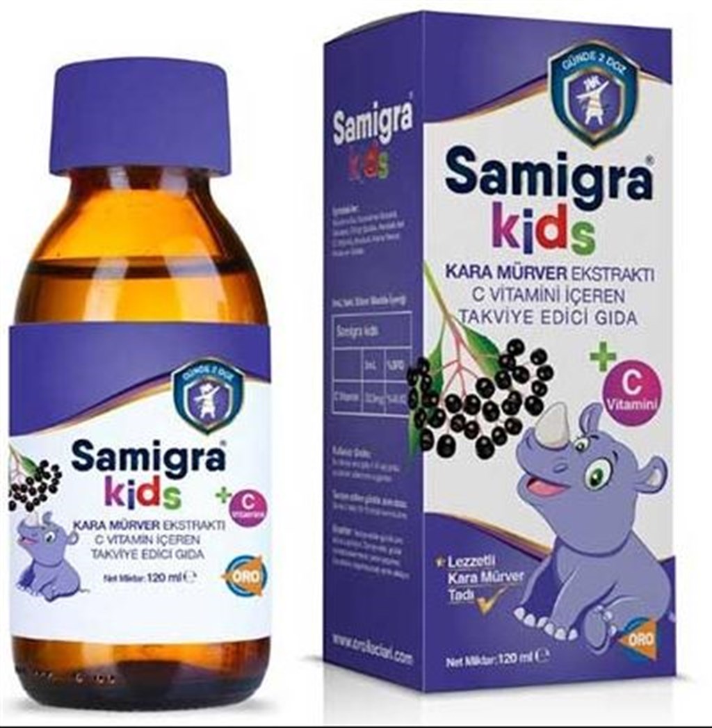 Samigra Kids Kara Murver Ekstresi 120ml