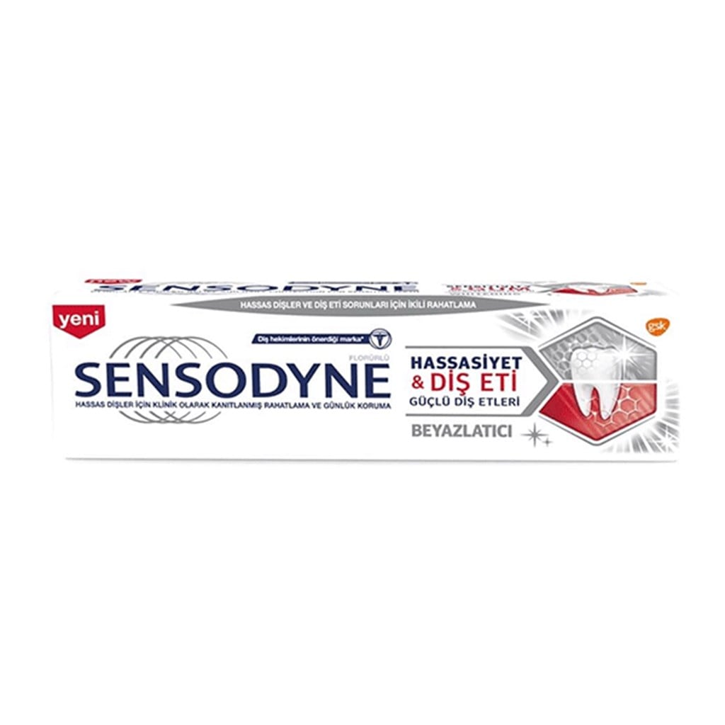 Sensodyne Hassasiyet & Diş Eti Güçlü Diş Eti Beyazlatıcı 75ml 