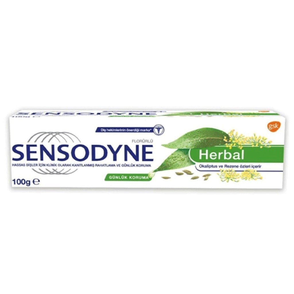 Sensodyne Herbal Okaliptus ve Rezene Özlü Diş Macunu 100 ml