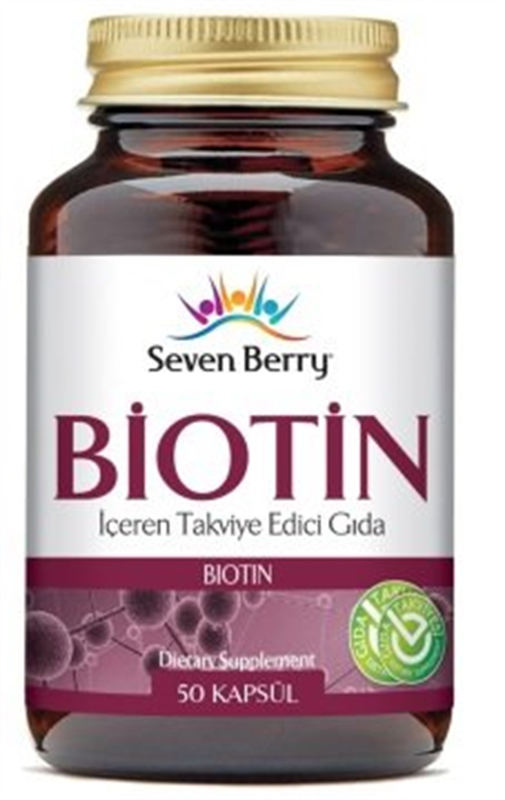 Seven Berry Biotin 2500 Mcg 50 Kapsül