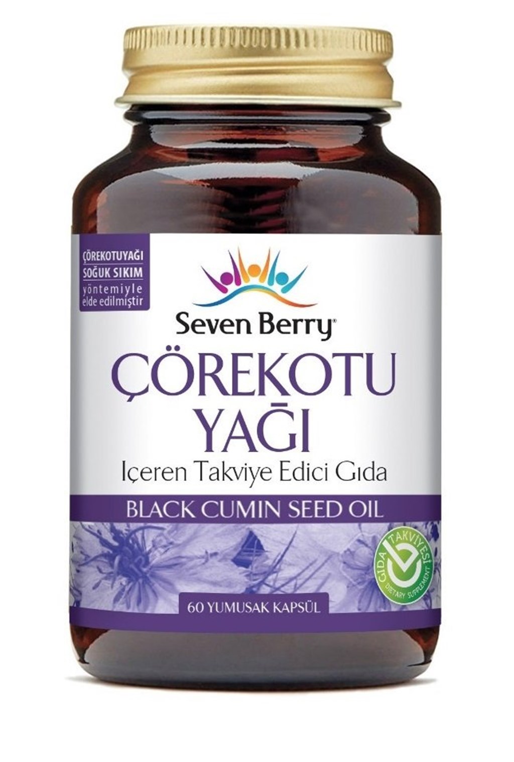 Seven Berry Çörekotu Yağı 60 Yumuşak Kapsül