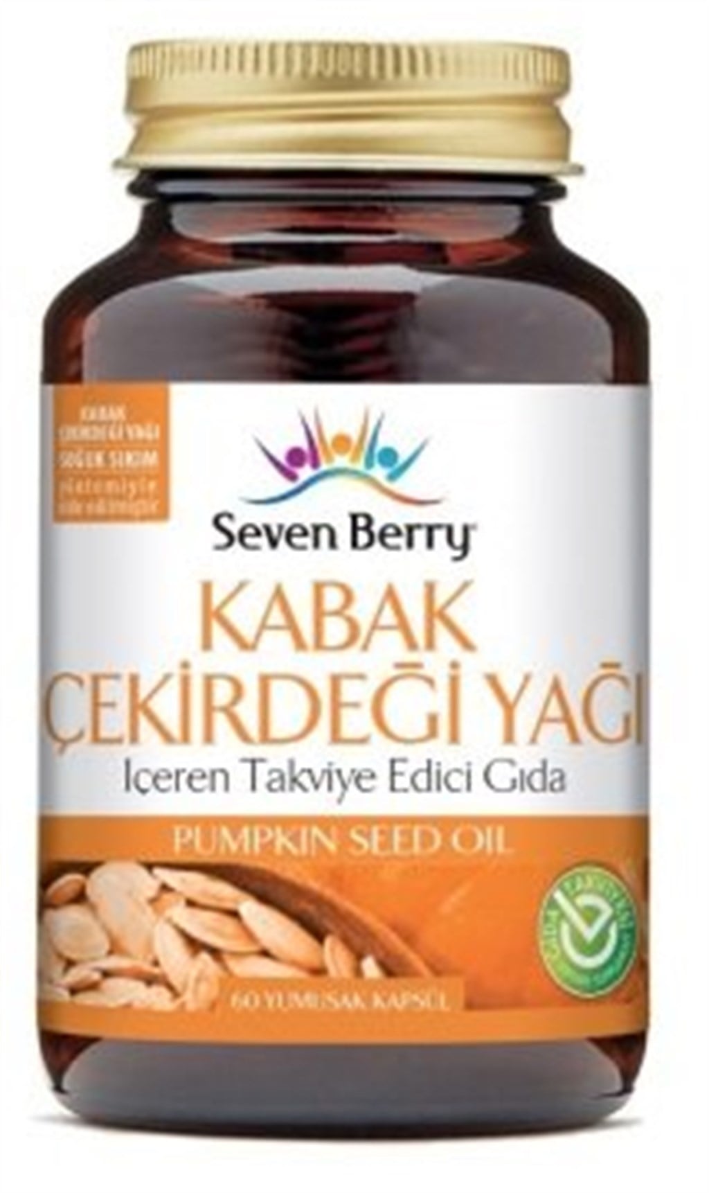 Seven Berry Kabak Çekirdeği Yağı 60 Yumuşak Kapsül