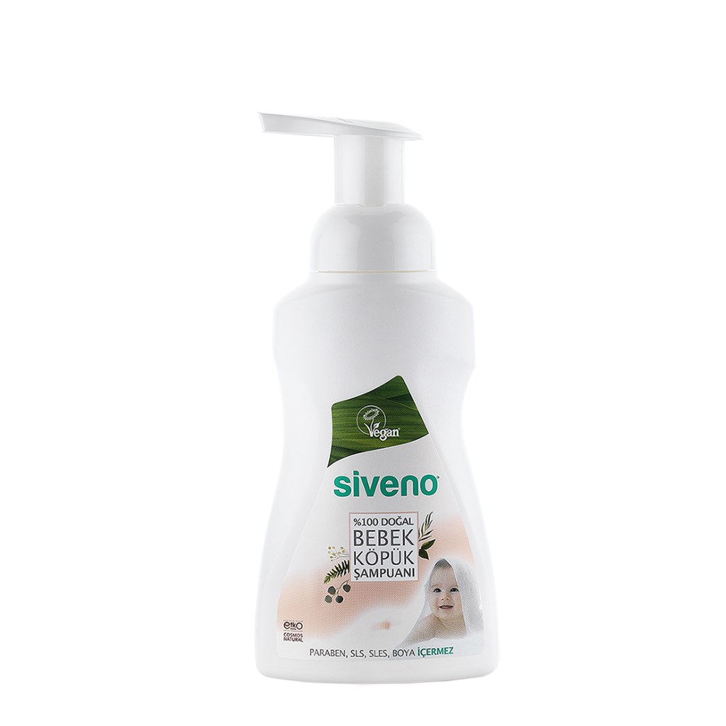 SIVENO %100 Doğal Bebek Köpük Şampuanı 250 ML