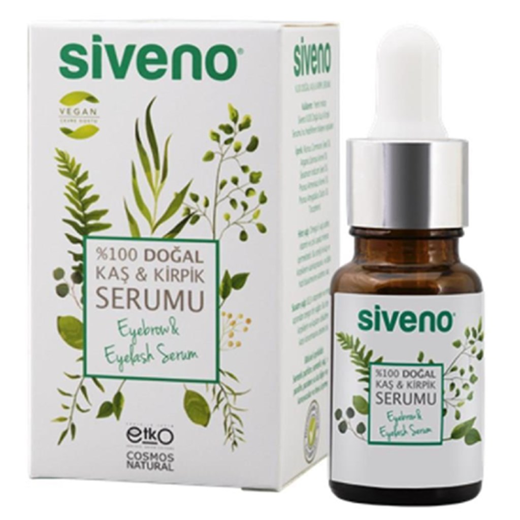Siveno %100 Doğal Kaş ve Kirpik Serumu 10 ml
