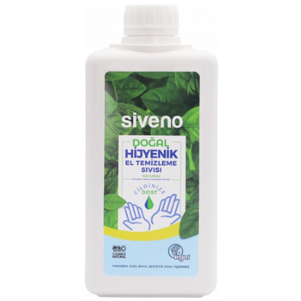 Siveno Doğal Hijyenik El Temizleme Sıvısı 5L