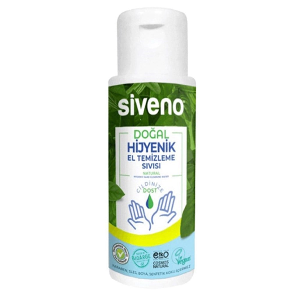 Siveno Doğal Hijyenik El Temizleme Sıvısı