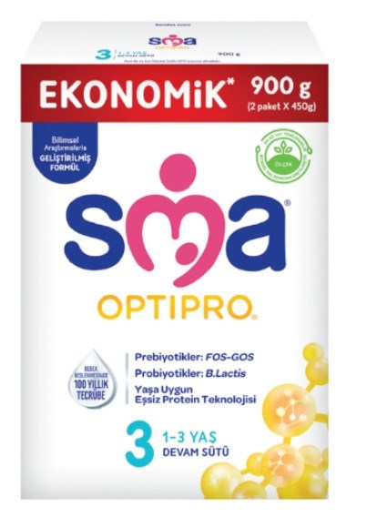 SMA Optipro No:3 Mama 1-3 Yaş 900 gr