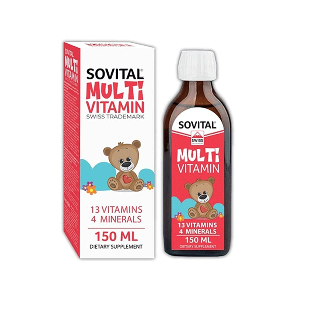Sovital Multivitamin 13 Vitamins 4 Mineral Şurup 150ml