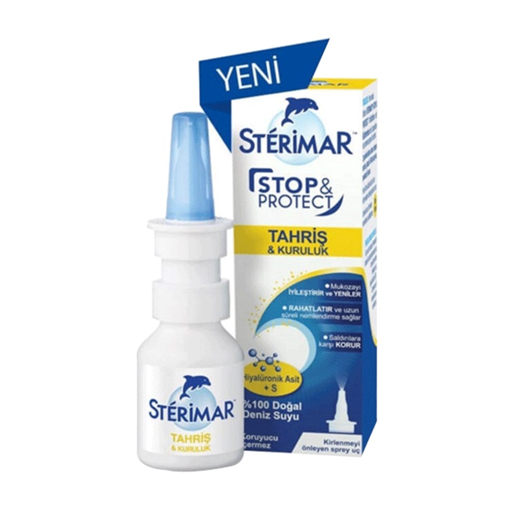 Sterimar Stop & Protect Tahriş & Kuruluk Burun Spreyi 20 ml
