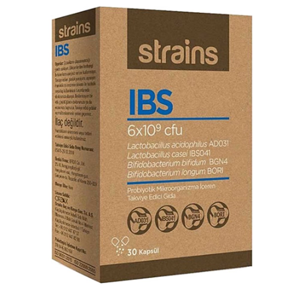 Strains IBS 30 Kapsül