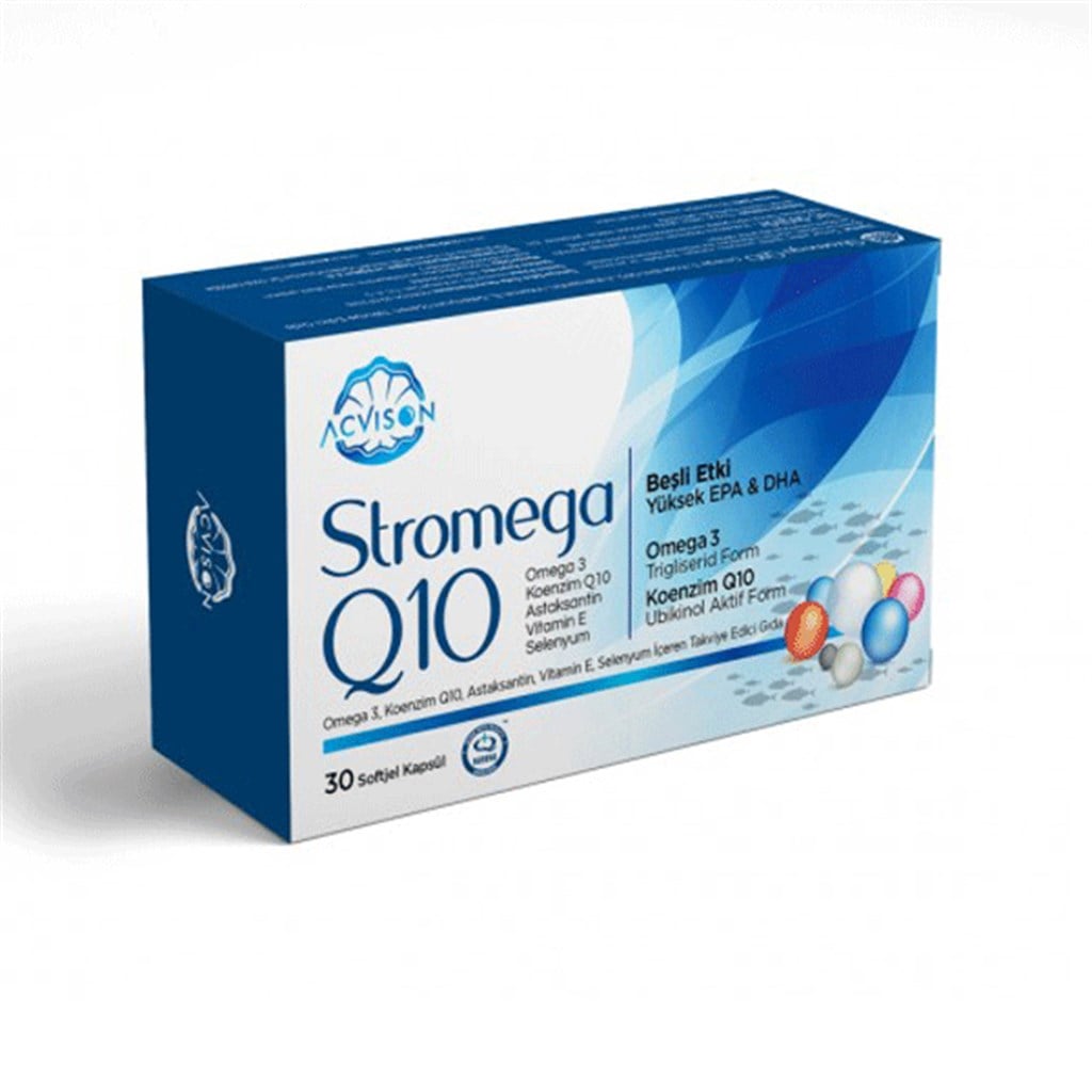Stromega Q10 30 Softjel Kapsül