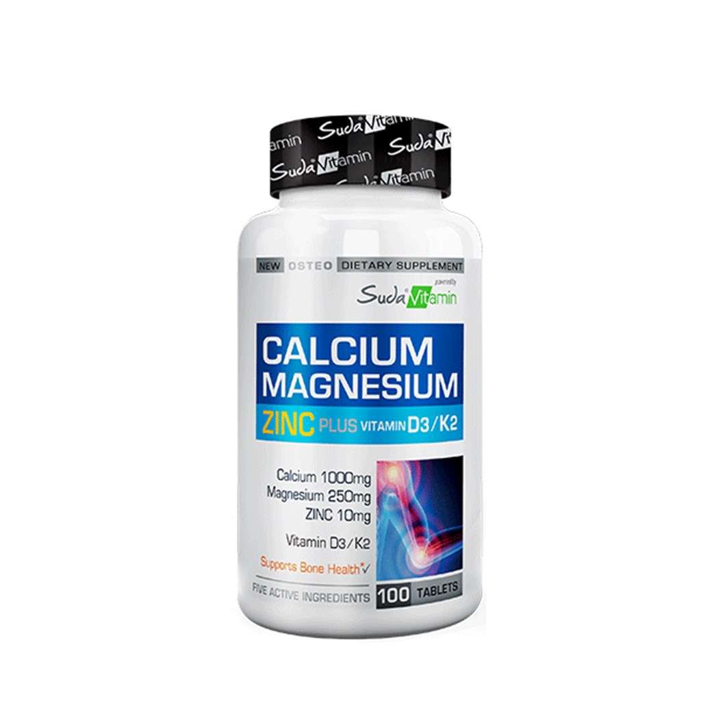 Suda Vitamin Calcium Magnesium Zinc Plus 100 Tablet