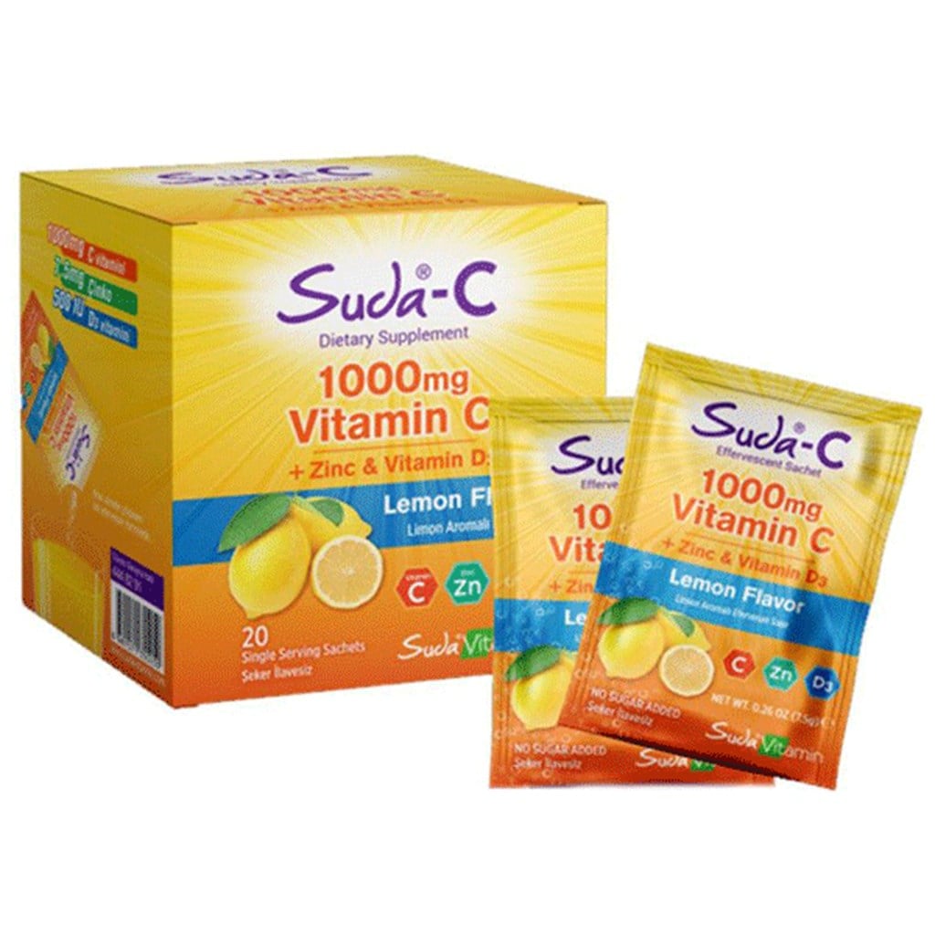 Suda Vitamin Suda-C 1000mg Vit C 20 Saşe Lemon