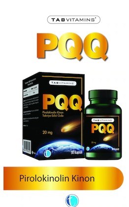 Tabvitamins Pqq Pirolokinolin Kinon 20 Mg 30 Kapsül