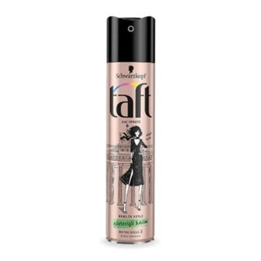 Taft Berlin Stili Saç Spreyi Gösterişli Hacim 250ml