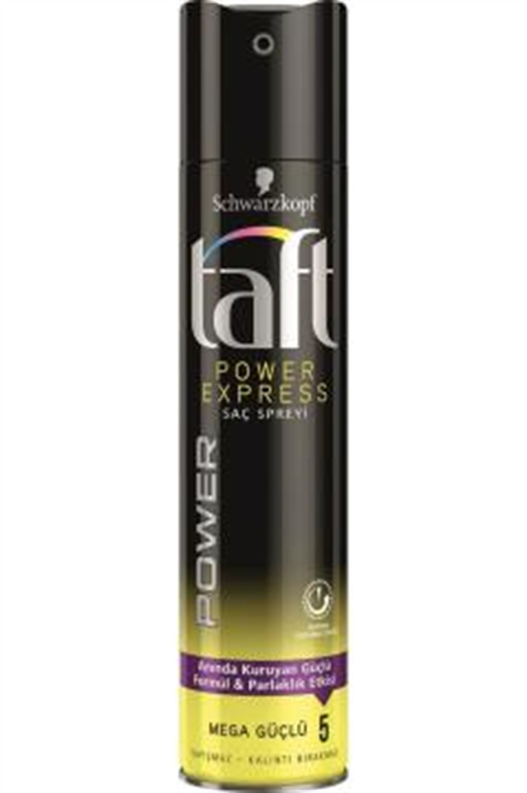 Taft Power Express Saç Spreyi Güçlü ve Parlaklık 250ml