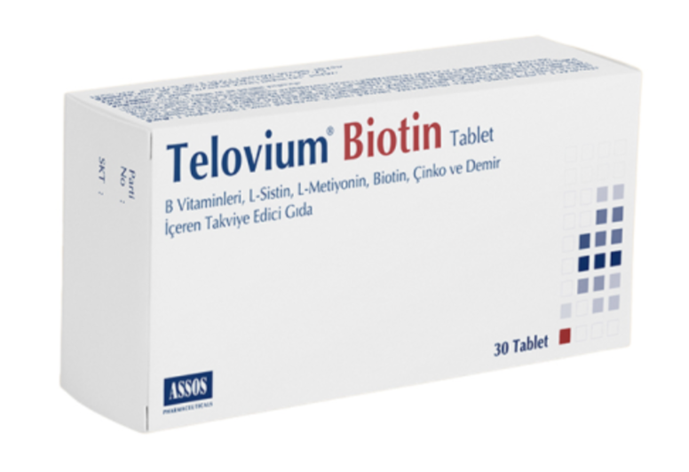 Telovium Biotin 30 Tablet