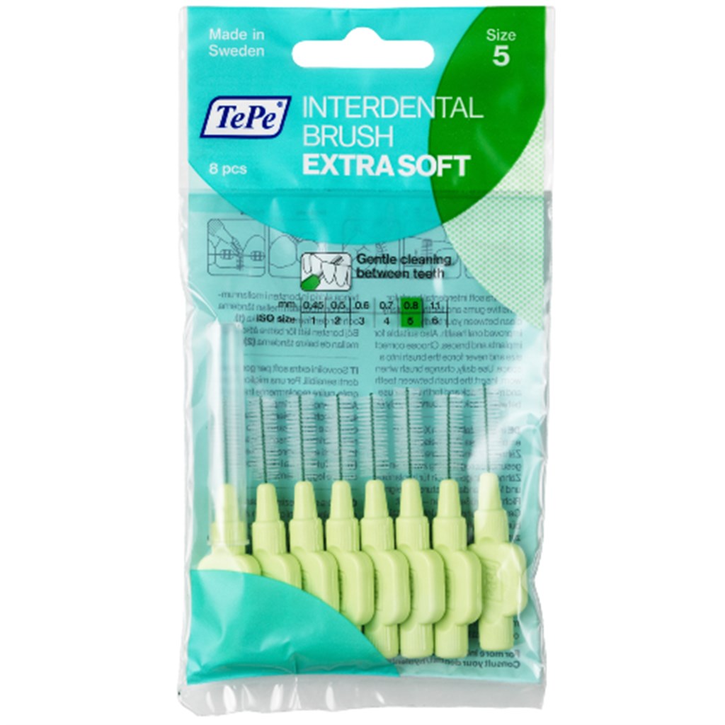 Tepe Açık Yeşil 0.8 Mm X Soft Diş Arası Fırçası
