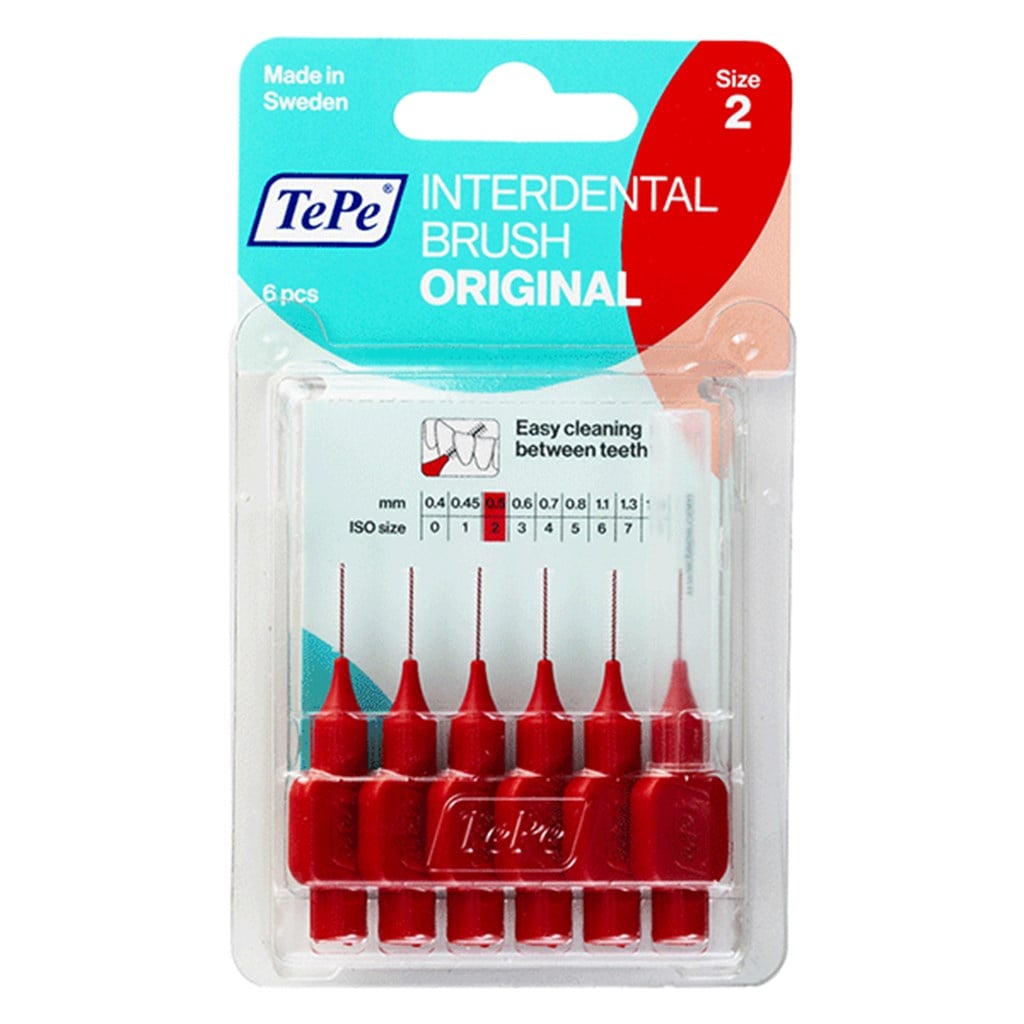 TEPE Blister Diş Arası Kırmızı 0.5 mm 6 lı