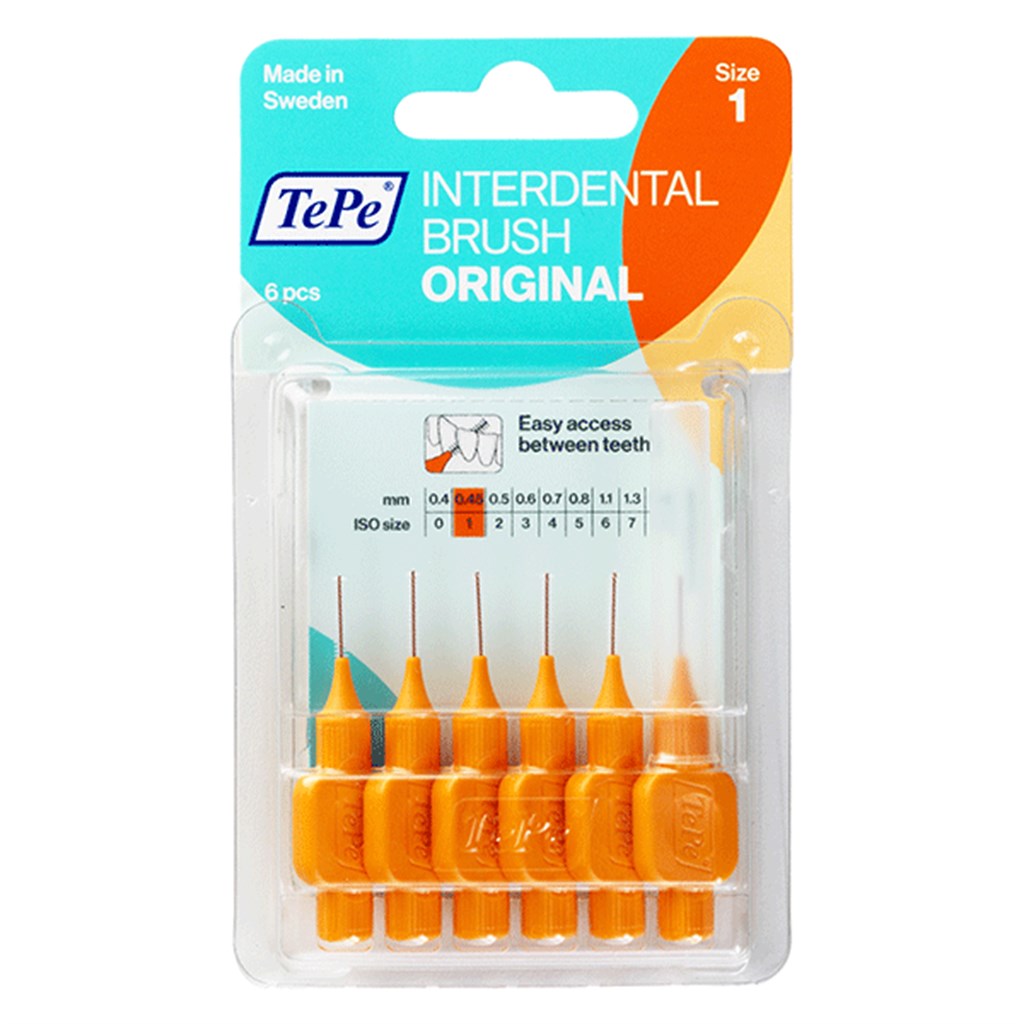 TEPE Blister Diş Arası Turuncu 0.45mm 6 lı