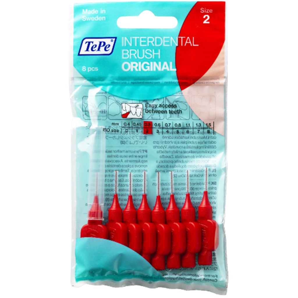 Tepe Kırmızı 0,5 Mm Diş Arası Fırçası
