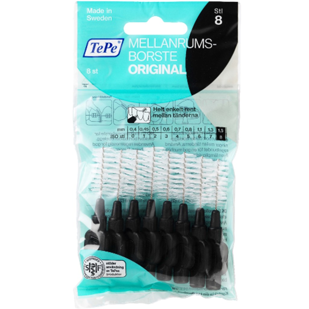 Tepe Siyah 1.5 Mm Diş Arası Fırçası