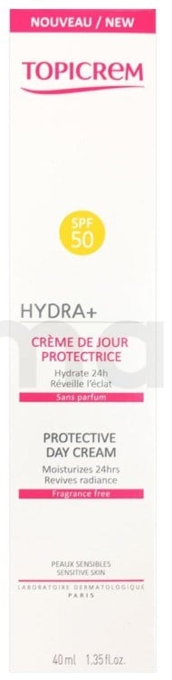 Topicrem Hydra Protective Day Cream Güneş Koruyucu SPF50 40 ml