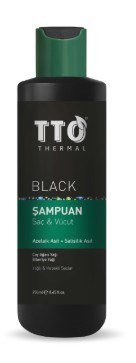 TTO Black Saç ve Vücut Şampuanı 250 ml