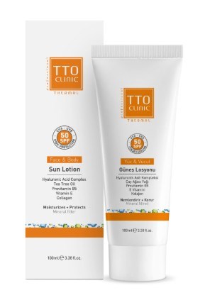 Tto Clinic Güneş Losyonu Yüz&Vücut Spf 50+ 100 ml