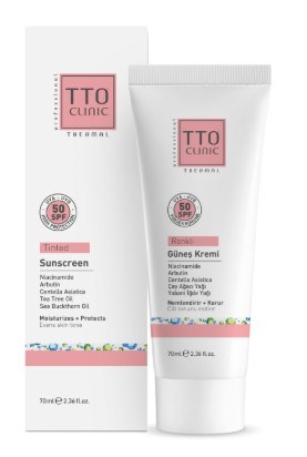 Tto Clinic Renkli Güneş Kremi Spf 50+ 70 ml