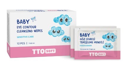 TTO Soft Baby Göz Çevresi Temizleme Mendili 12 Adet