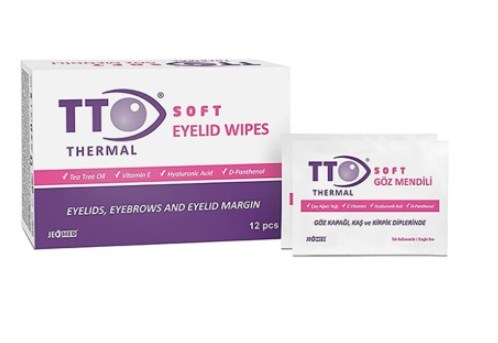 TTO Thermal Soft Göz Çevresi Mendili 12 Adet