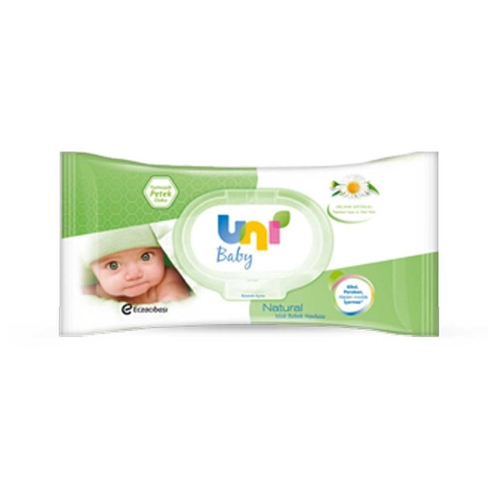 Uni Baby Naturel Islak Bebek Havlusu 56 Adet